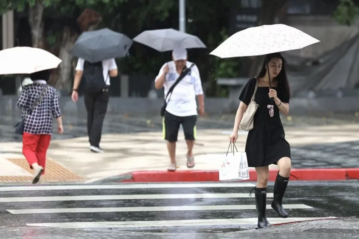 對流雲系發展旺盛 晚間再增台中、南投防大雨